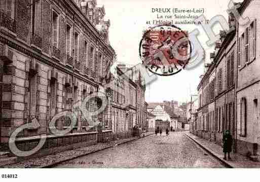 Ville de DREUX, carte postale ancienne