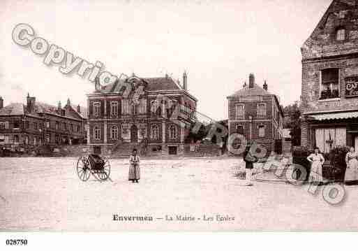 Ville de ENVERMEU, carte postale ancienne