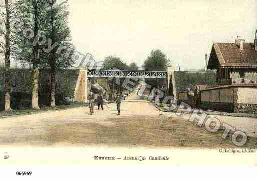 Ville de EVREUX, carte postale ancienne