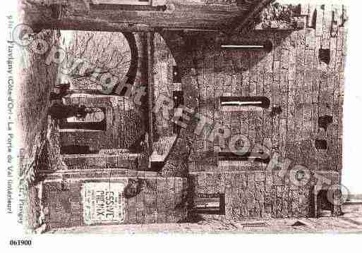 Ville de FLAVIGNYSUROZERAIN, carte postale ancienne