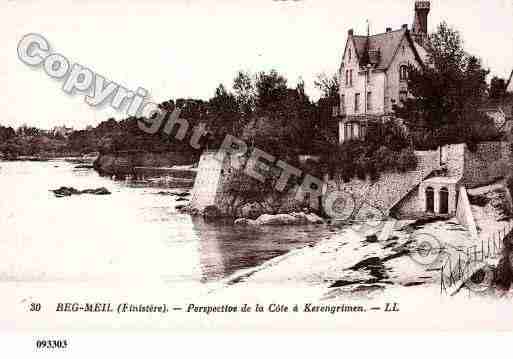 Ville de FOUESNANT, carte postale ancienne