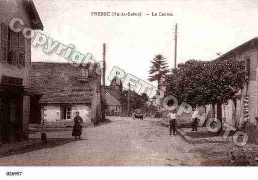 Ville de FRESSE, carte postale ancienne