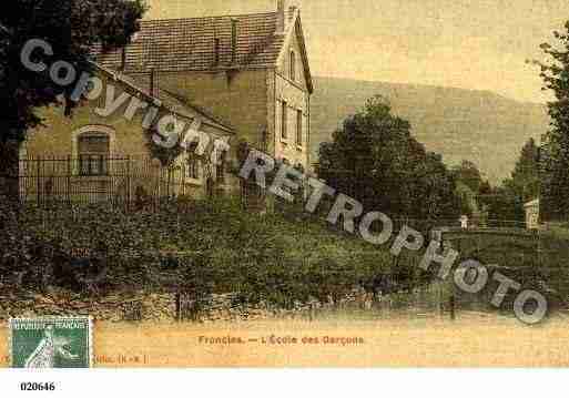 Ville de FRONCLES, carte postale ancienne