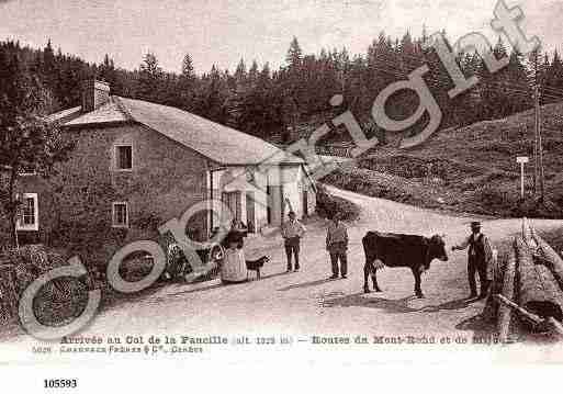 Ville de GEX, carte postale ancienne