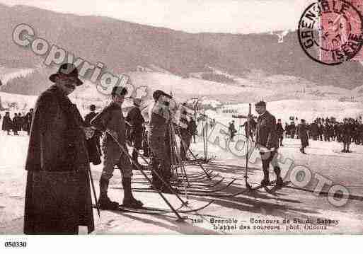 Ville de GRENOBLE, carte postale ancienne