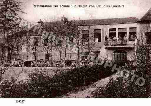 Ville de GUENTRANGE, carte postale ancienne