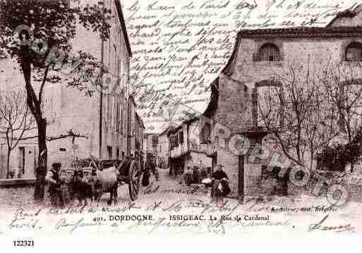 Ville de ISSIGEAC, carte postale ancienne