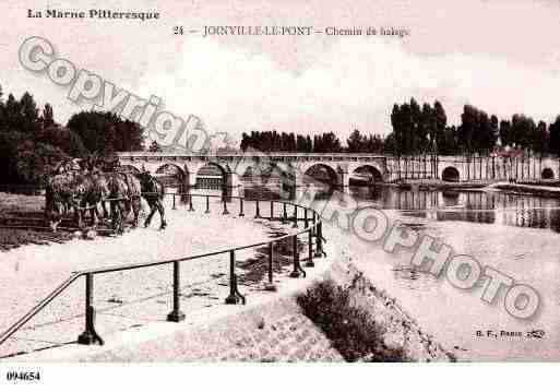 Ville de JOINVILLELEPONT, carte postale ancienne
