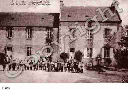 Ville de LANNILIS, carte postale ancienne