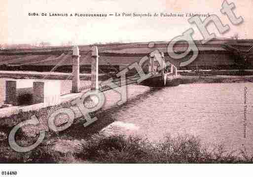 Ville de LANNILIS, carte postale ancienne Ville de LANNILIS, carte postale ancienne