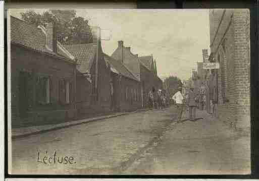 Ville de LECLUSE, carte postale ancienne