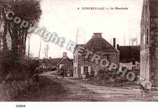 Ville de LINGREVILLE, carte postale ancienne