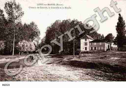 Ville de LOISYSURMARNE, carte postale ancienne