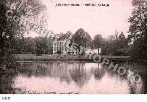 Ville de LOISYSURMARNE, carte postale ancienne