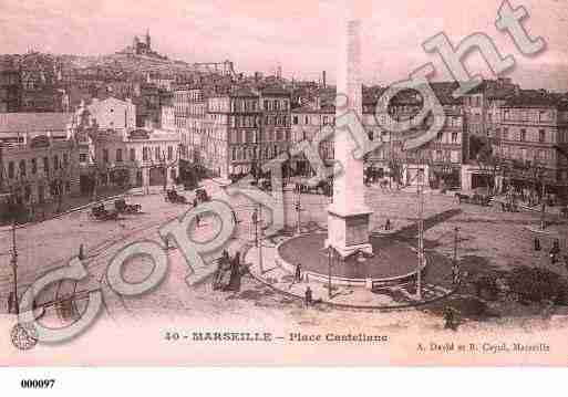 Ville de MARSEILLE, carte postale ancienne