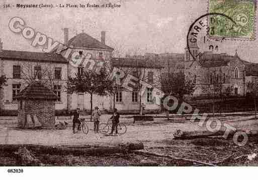 Ville de MEYSSIES, carte postale ancienne Ville de MEYSSIES, carte postale ancienne