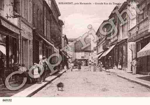 Ville de MIRAMONTDEGUYENNE, carte postale ancienne