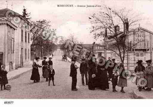 Ville de MIRECOURT, carte postale ancienne