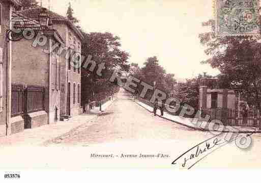 Ville de MIRECOURT, carte postale ancienne