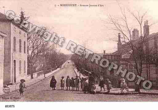 Ville de MIRECOURT, carte postale ancienne