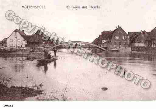 Ville de MUTTERSHOLTZ, carte postale ancienne