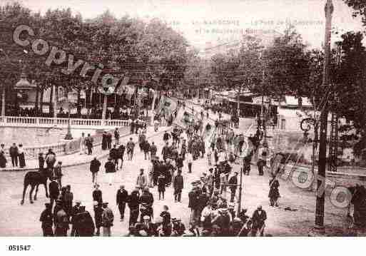 Ville de NARBONNE, carte postale ancienne