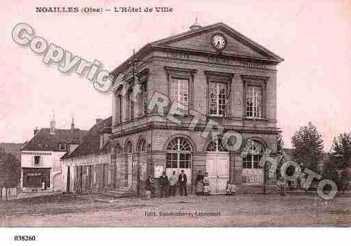 Ville de NOAILLES, carte postale ancienne