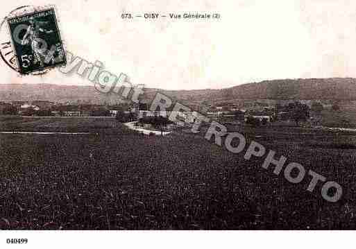 Ville de OISY, carte postale ancienne