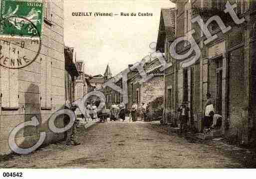 Ville de OUZILLY, carte postale ancienne