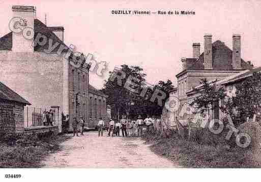 Ville de OUZILLY, carte postale ancienne