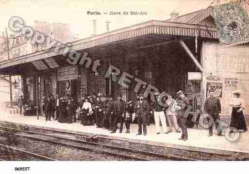 Ville de PARIS12, carte postale ancienne