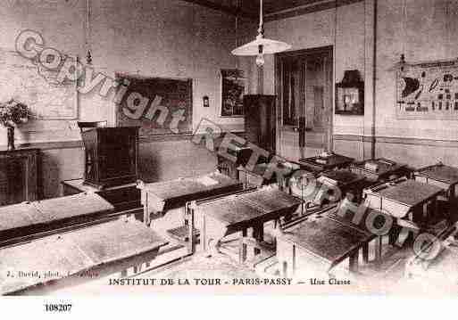 Ville de PARIS16, carte postale ancienne