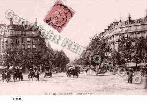 Ville de PARIS8, carte postale ancienne