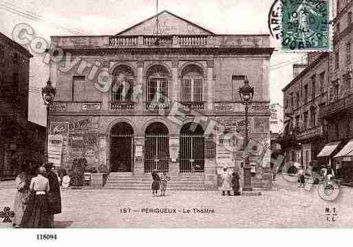 Ville de PERIGUEUX, carte postale ancienne