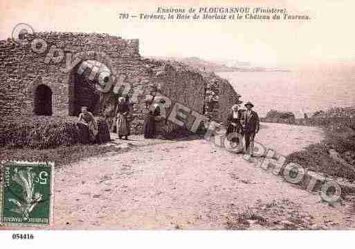 Ville de PLOUGASNOU, carte postale ancienne