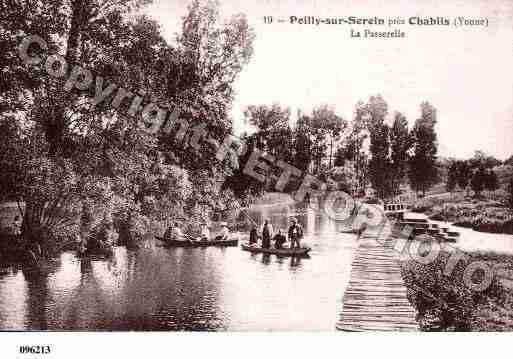 Ville de POILLYSURSEREIN, carte postale ancienne