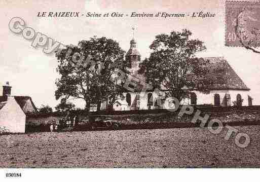 Ville de RAIZEUX, carte postale ancienne