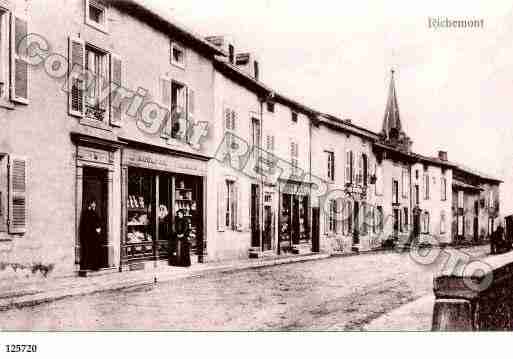 Ville de RICHEMONT, carte postale ancienne