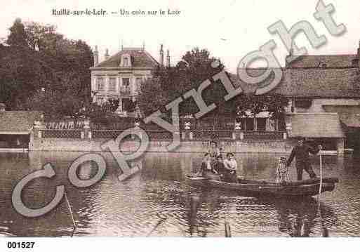 Ville de RUILLESURLOIR, carte postale ancienne