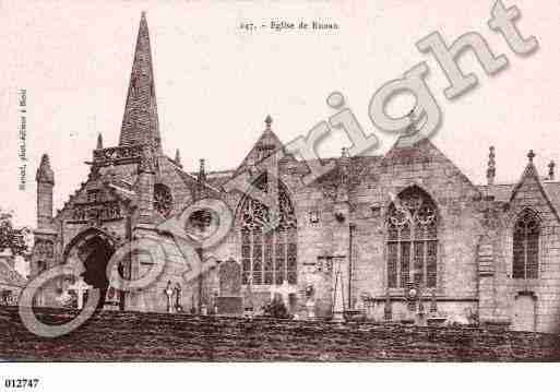 Ville de RUNAN, carte postale ancienne Ville de RUNAN, carte postale ancienne