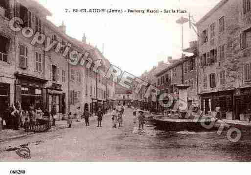 Ville de SAINTCLAUDE, carte postale ancienne