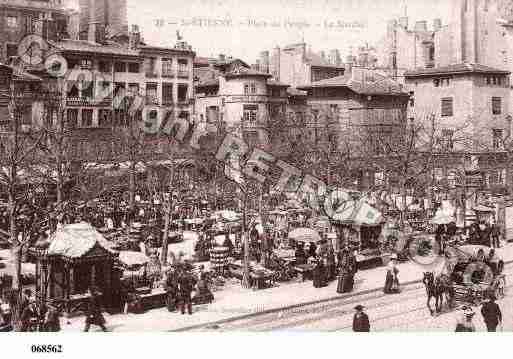 Ville de SAINTETIENNE, carte postale ancienne