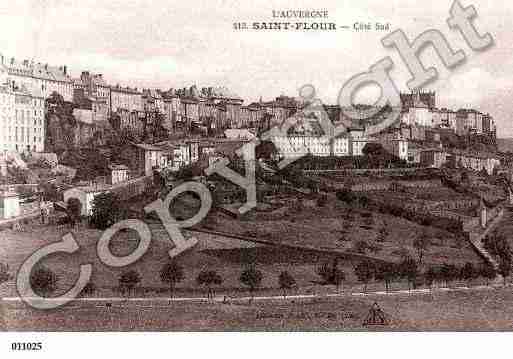 Ville de SAINTFLOUR, carte postale ancienne Ville de SAINTFLOUR, carte postale ancienne