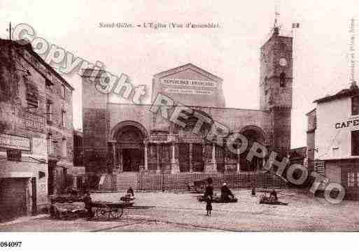 Ville de SAINTGILLES, carte postale ancienne