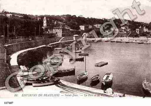 Ville de SAINTJEANCAPFERRAT, carte postale ancienne