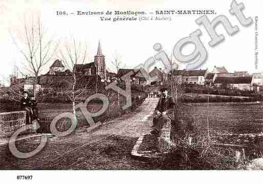 Ville de SAINTMARTINIEN, carte postale ancienne