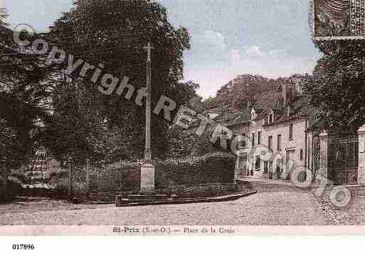 Ville de SAINTPRIX, carte postale ancienne