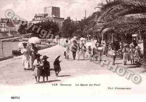 Ville de SANARY, carte postale ancienne