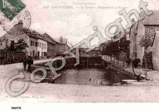 Ville de SAUVETERREDEROUERGUE, carte postale ancienne