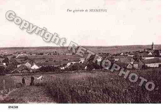 Ville de SENNEVOYLEHAUT, carte postale ancienne